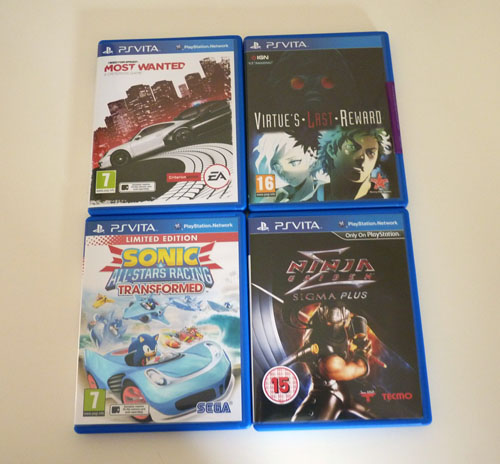 Achats PS Vita