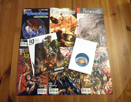 [Arrivage] Comics (Uncharted, Birds of Prey, Voodoo, Batwoman), livres et magazines