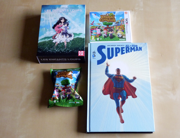 [Arrivage] Du super-héros, des jeux et un blu-ray