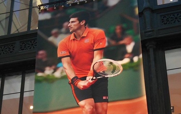 [Event] Djokovic en visite chez Uniqlo