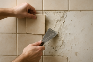 Enlever de la faïence sur du placo sans abîmer le mur : la méthode étape par étape