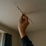 Fissure plafond qui revient : causes, diagnostic et réparation durable