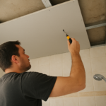 Placo plafond salle de bain : quel matériau choisir entre hydrofuge, standard ou PVC ?