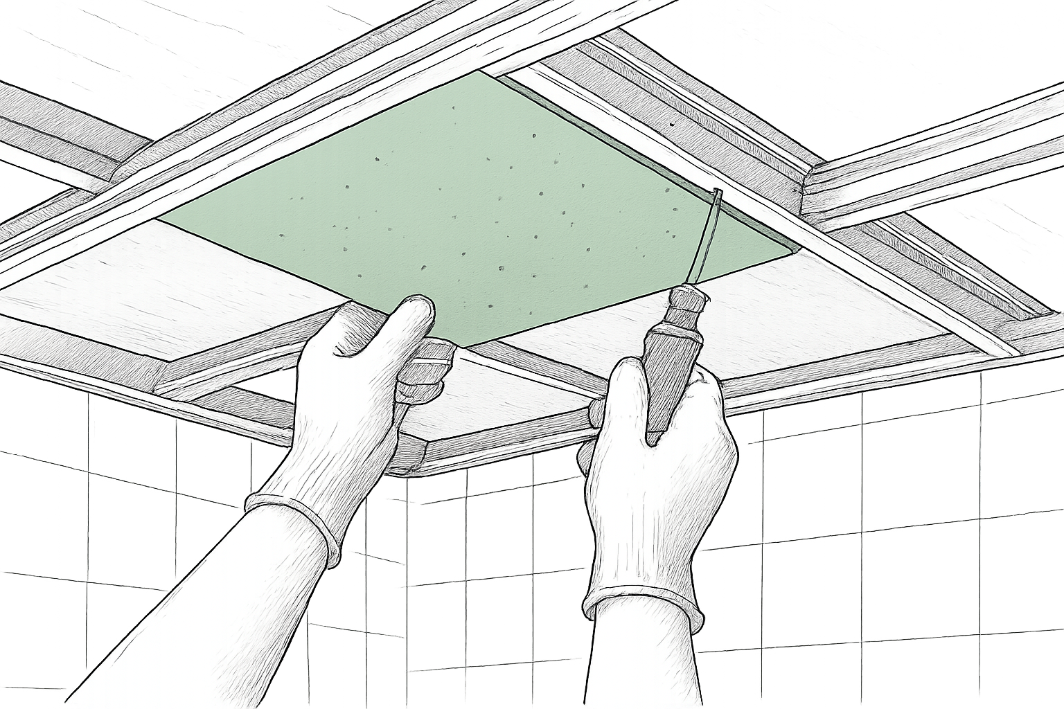 placo plafond salle de bain
